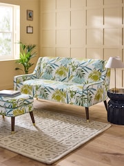 Nina Campbell Nassua Blue Rosebury Small 2 Seater Sofa - Image 1 of 7