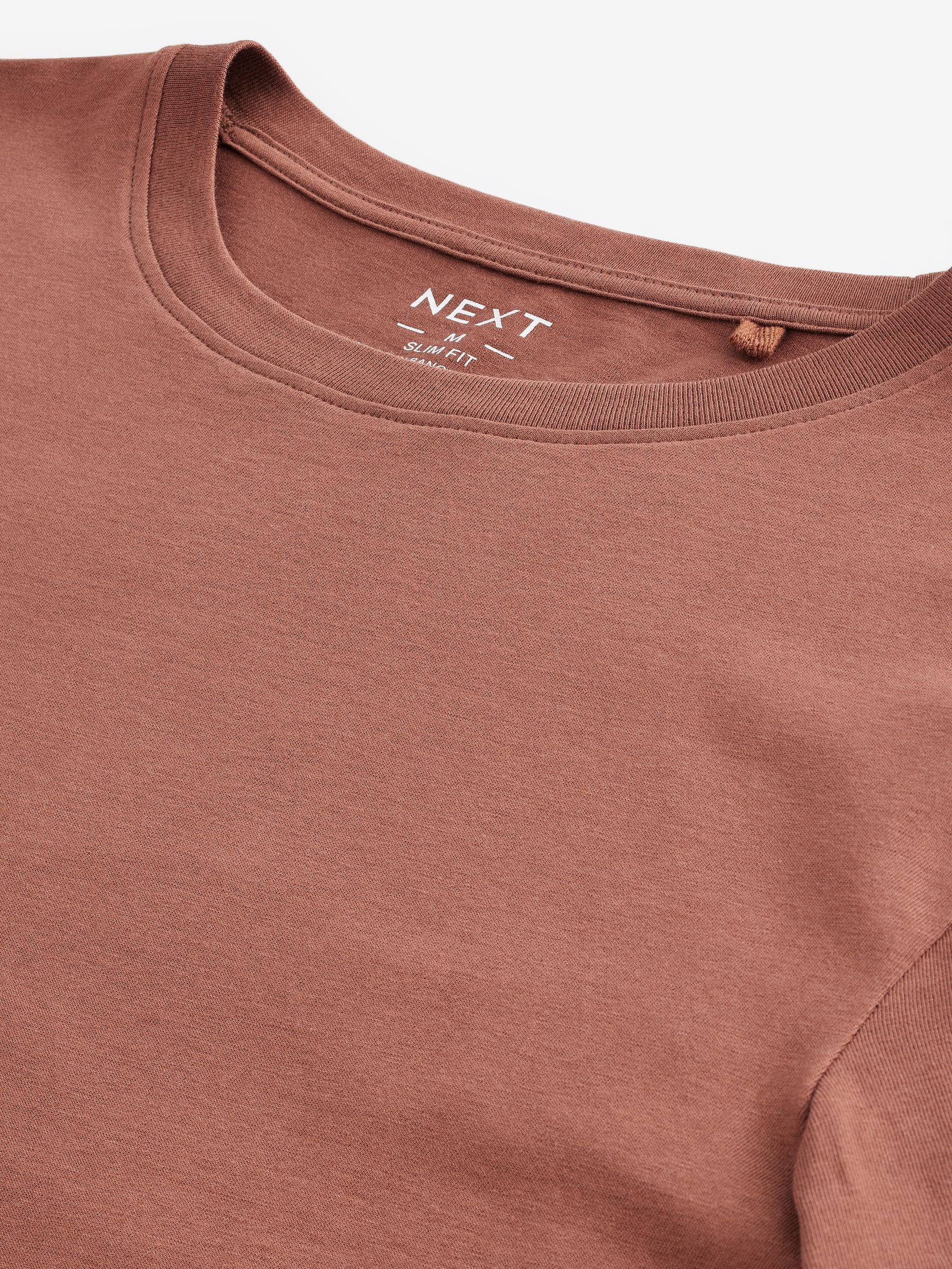 COMPACT TERRY ROLL UP SLEEVE CREW NECK-