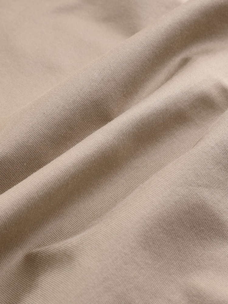 Blanc/Marine/Pierre - Lot de 3 t-shirts à col rond en coton Supima haut de gamme 100% coton - Image 13 of 15