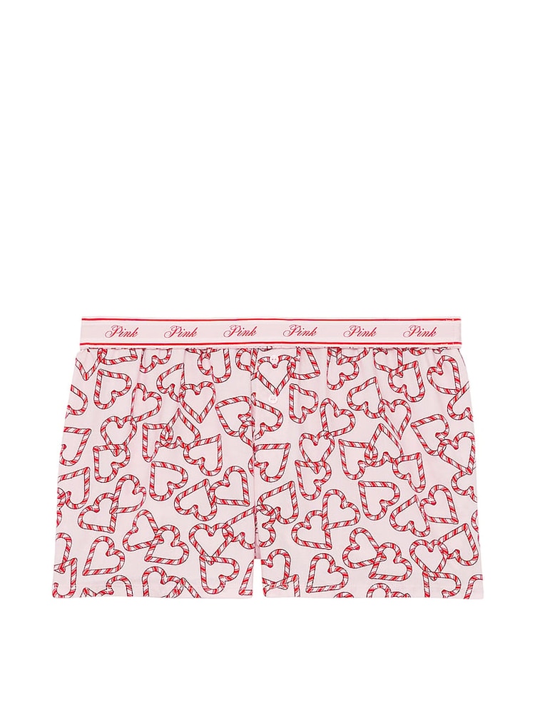 Victoria's Secret PINK Pink Tulip Candy Cane Short Pyjama Bottoms - Image 3 of 3 Victoria's Secret PINK Pink Tulip Candy Cane Short Pyjama Bottoms - Image 3 of 3