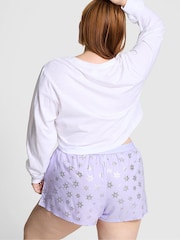 Victoria's Secret PINK Purple Cloud Short Pyjama Bottoms - Image 2 of 4