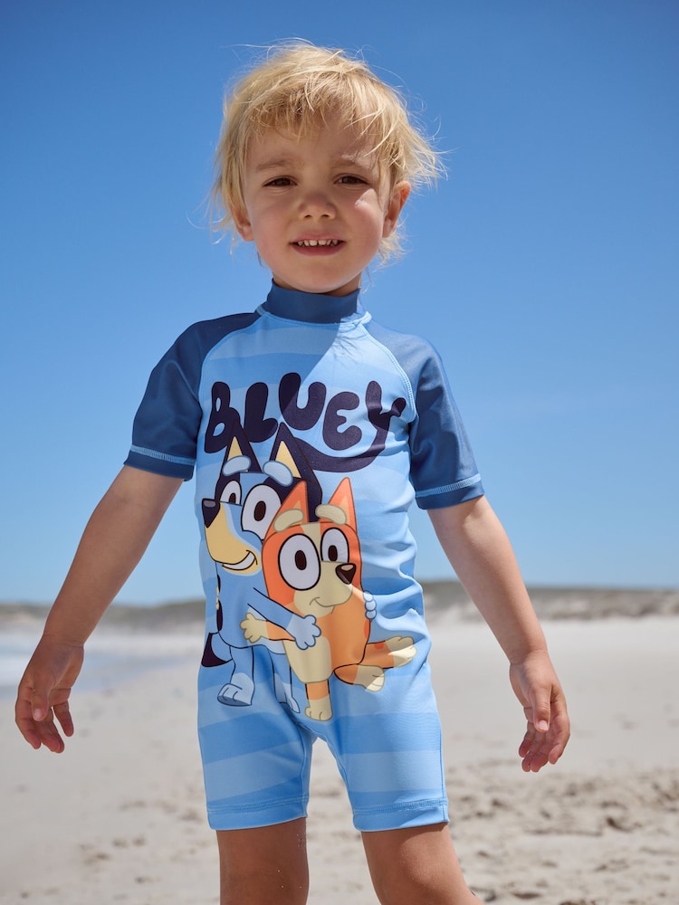 Bluey - بدلة سباحة واقية من الشمس (3 أشهر-8 سنة) (3 أشهر-8 سنوات) - صورة 1 من 3
