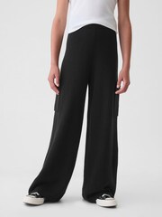Gap Black CashSoft Cargo Knitted Trousers (4-13yrs) - Image 1 of 5
