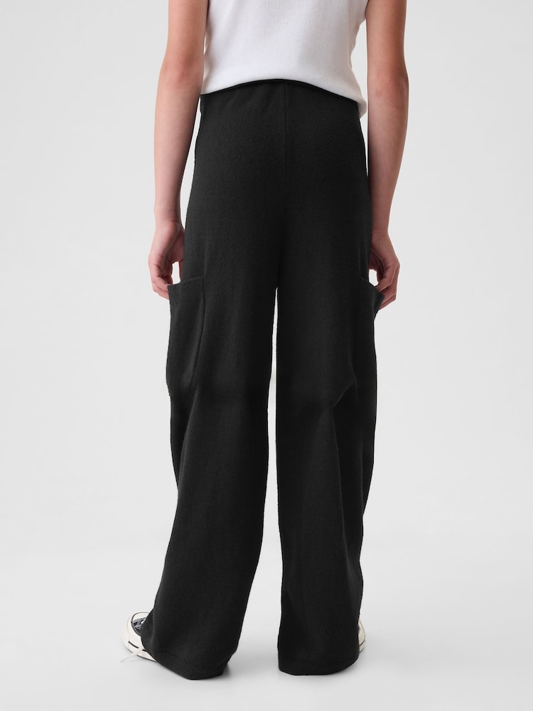 Gap Black CashSoft Cargo Knitted Trousers (4-13yrs) - Image 2 of 5