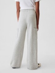 Gap Grey CashSoft Cargo Knitted Trousers (4-13yrs) - Image 2 of 5