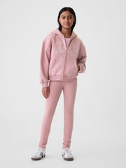 Rosa - Sudadera con capucha suave y acogedora con logotipo vintage de Gap (4-13años) - Imagen 3 de 5