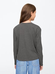Gap Grey Owl Graphic T-Shirt (4-13yrs) - Image 2 of 4
