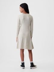 Gap Grey CashSoft Rib Knit Dress (4-13yrs) - Image 2 of 4