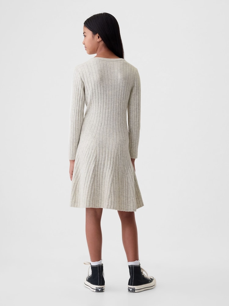 Gap Grey CashSoft Rib Knit Dress (4-13yrs) - Image 2 of 4
