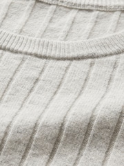 Gap Grey CashSoft Rib Knit Dress (4-13yrs) - Image 4 of 4
