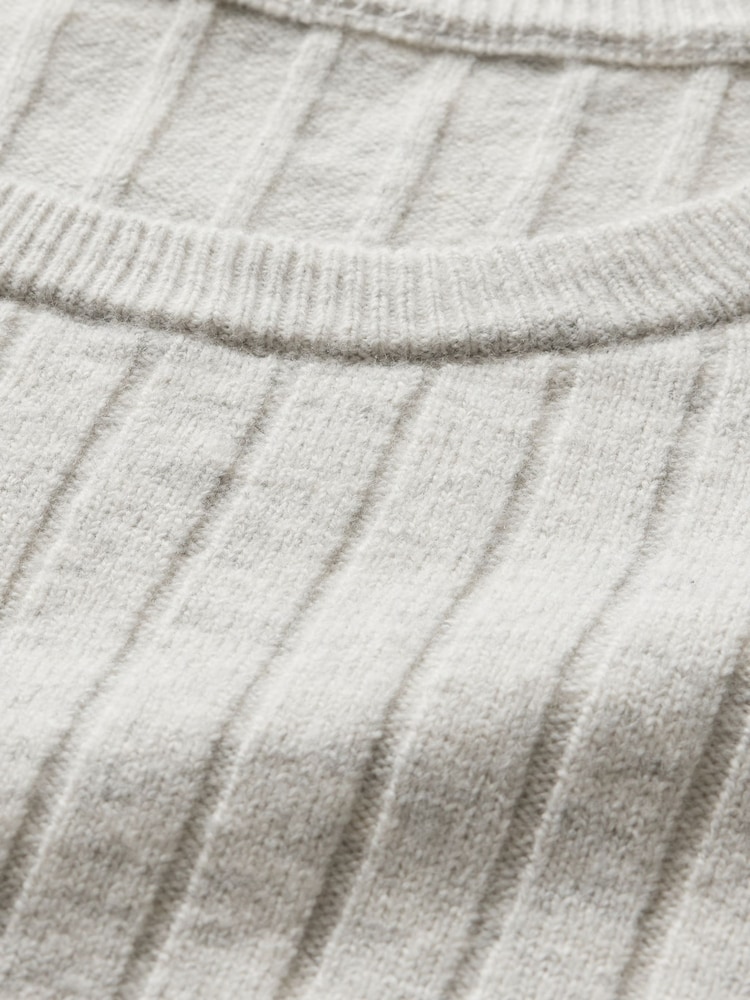 Gap Grey CashSoft Rib Knit Dress (4-13yrs) - Image 4 of 4