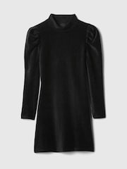 Gap Grey Puff Sleeve Corduroy Dress (4-13yrs) - Image 3 of 4