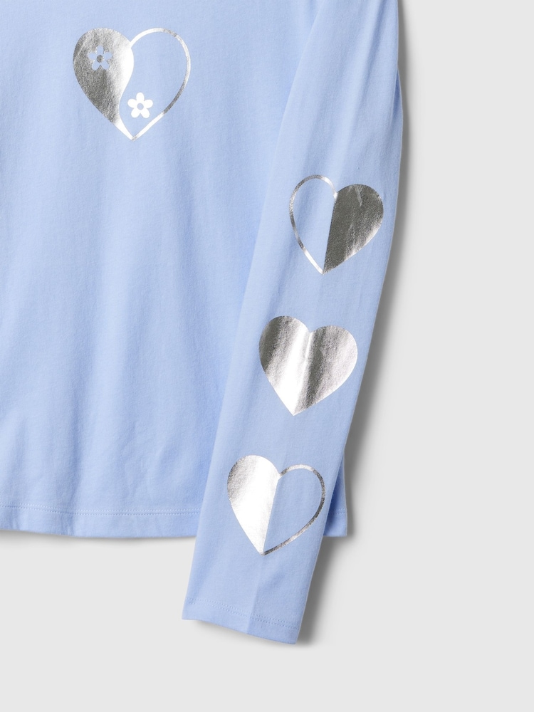 Gap Blue Graphic T-Shirt (4-13yrs) - Image 4 of 4 Gap Blue Graphic T-Shirt (4-13yrs) - Image 4 of 4