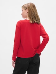 Gap Red Love Graphic T-Shirt (4-13yrs) - Image 2 of 4