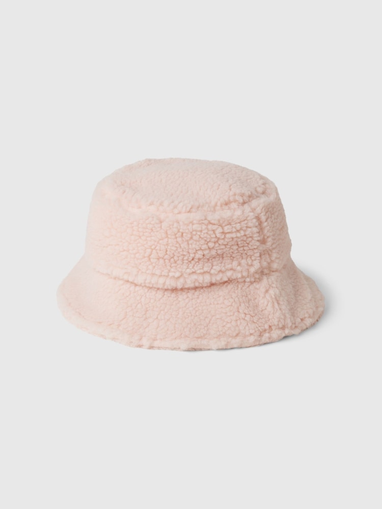 Розовый - Gap Детские головные уборы Sherpa Bucket (4-10лет) - Изображение 1 из 1