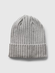 Gap Grey Metallic Beanie Hat (1-5yrs) - Image 1 of 1
