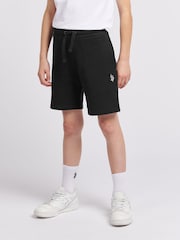 U.S. Polo Assn. Boys Double Horsemen 100% Cotton Sweat Shorts - Imagen 1 de 5