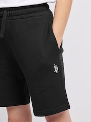 U.S. Polo Assn. Boys Double Horsemen 100% Cotton Sweat Shorts - Imagen 2 de 5
