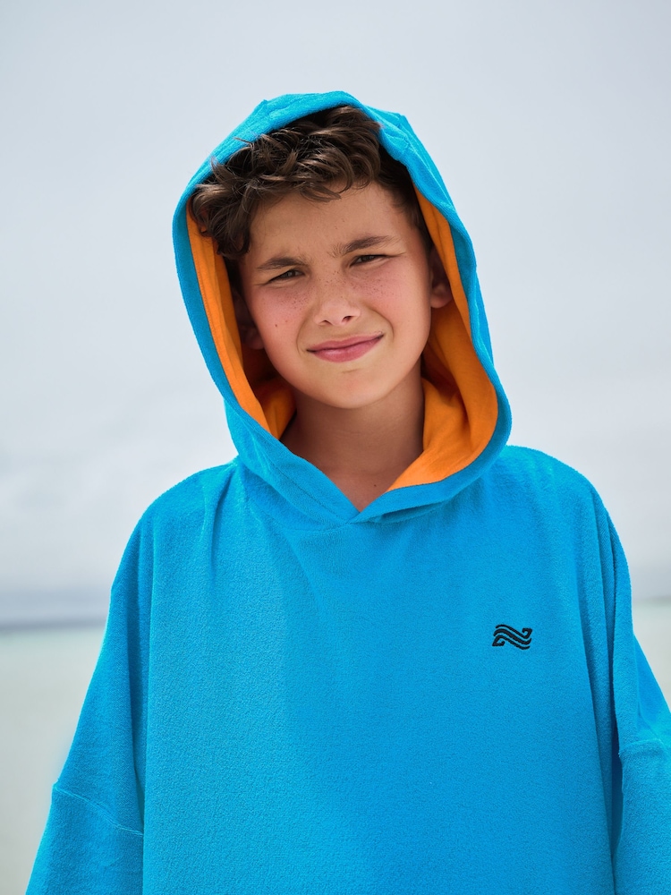כחול בהיר - Poncho Towel (3-16yrs) - Image 3 of 8