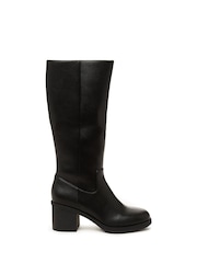 Rocket Dog Stanley Grinnel PU Tall Black Boots - Image 1 of 4