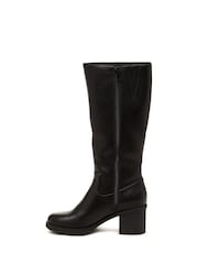 Rocket Dog Stanley Grinnel PU Tall Black Boots - Image 2 of 4
