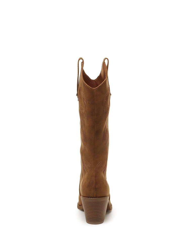 Rocket Dog Feria Roadie Tall Western Boots - Image 6 of 7