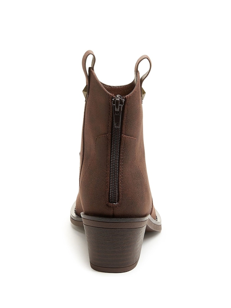 Marrón - Botas estilo vaquero de poliuretano Yolanda de Rocket Dog - Imagen 2 de 6 Marrón - Botas estilo vaquero de poliuretano Yolanda de Rocket Dog - Imagen 2 de 6