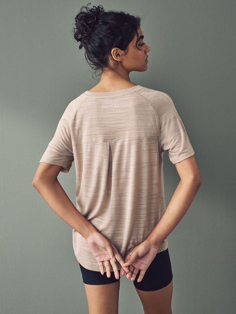 Neutral Crew Neck Lightweight Short Sleeve T-Shirt - Image 3 of 8