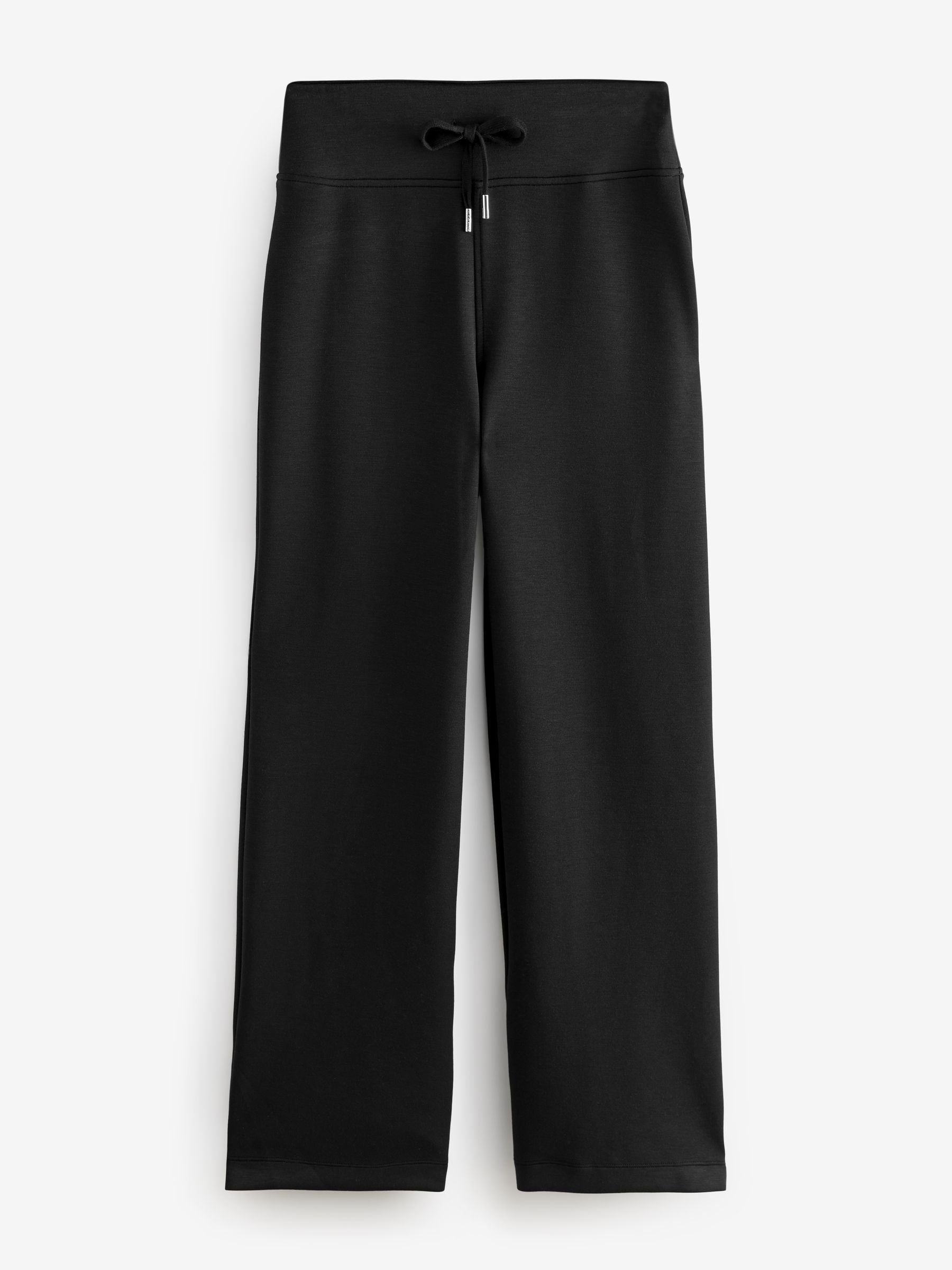 Buy Black Supersoft Modal Wide Leg Trousers from the Next UK