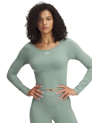 Under Armour Green Vanish Seamless Long Sleeve T-Shirt - Image 1 of 3