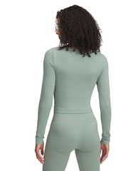 Under Armour Green Vanish Seamless Long Sleeve T-Shirt - Image 2 of 3