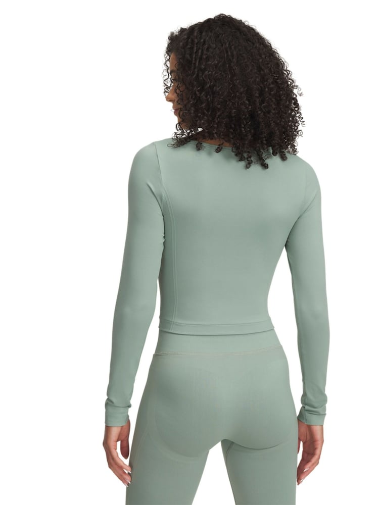 Under Armour Green Vanish Seamless Long Sleeve T-Shirt - Image 2 of 3