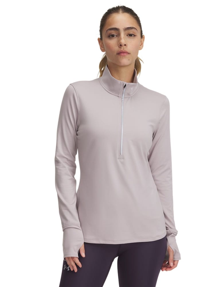 Under Armour Grey Launch Pro Half Zip Sweatshirt - Image 1 of 3
