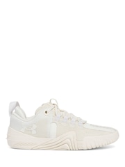 Under Armour Cream UA W TriBase Reign 6 Trainers - Image 1 of 5