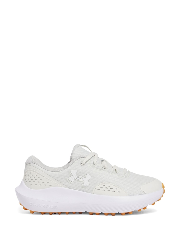 Under Armour White Surge Golf Trainers - Image 1 of 5