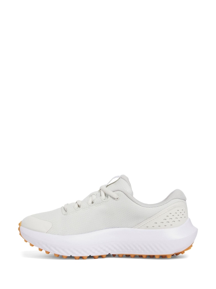 Under Armour White Surge Golf Trainers - Image 2 of 5