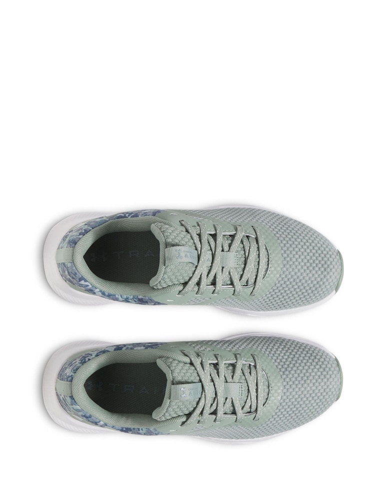 Under Armour Green Charged Aurora 2 + Trainers - Image 4 of 5