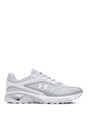 Under Armour White Hovr Apparition Trainers - Image 1 of 5