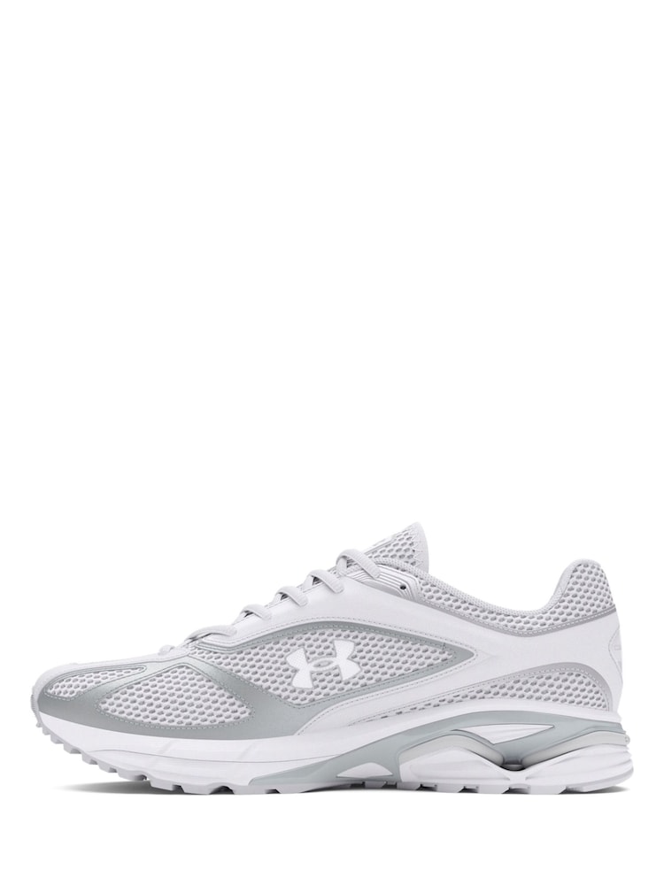 Under Armour White Hovr Apparition Trainers - Image 2 of 5