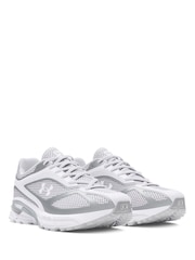 Under Armour White Hovr Apparition Trainers - Image 3 of 5