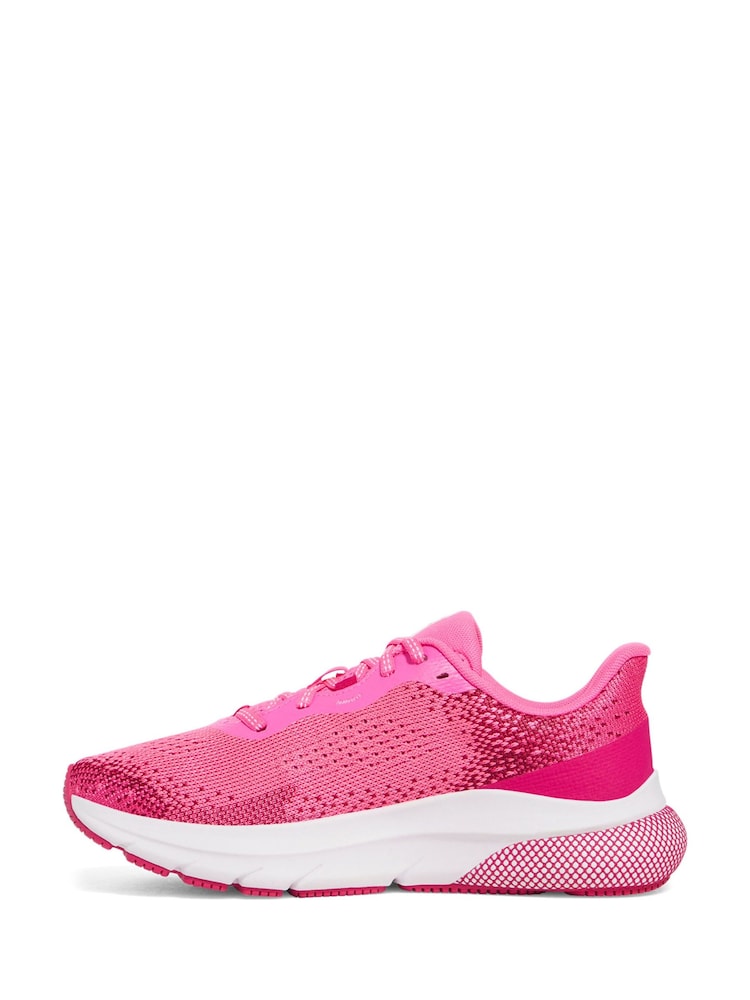 Under Armour Pink HOVR Turbulence 2 Trainers - Image 2 of 5