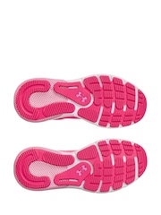 Under Armour Pink HOVR Turbulence 2 Trainers - Image 5 of 5