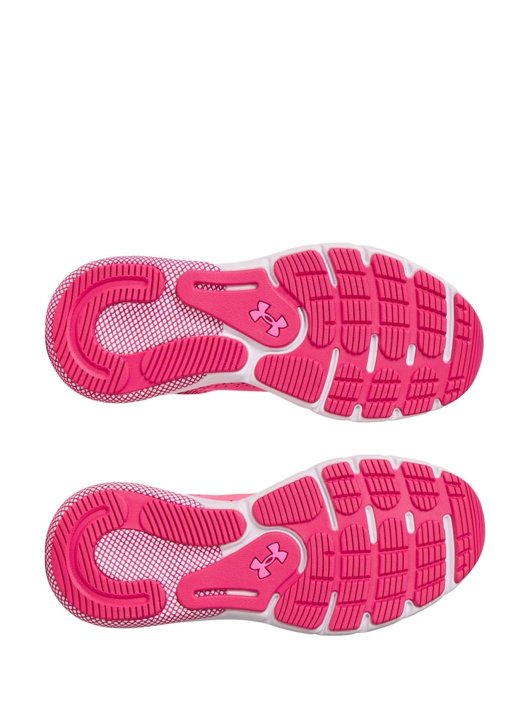 Under Armour Pink HOVR Turbulence 2 Trainers - Image 5 of 5