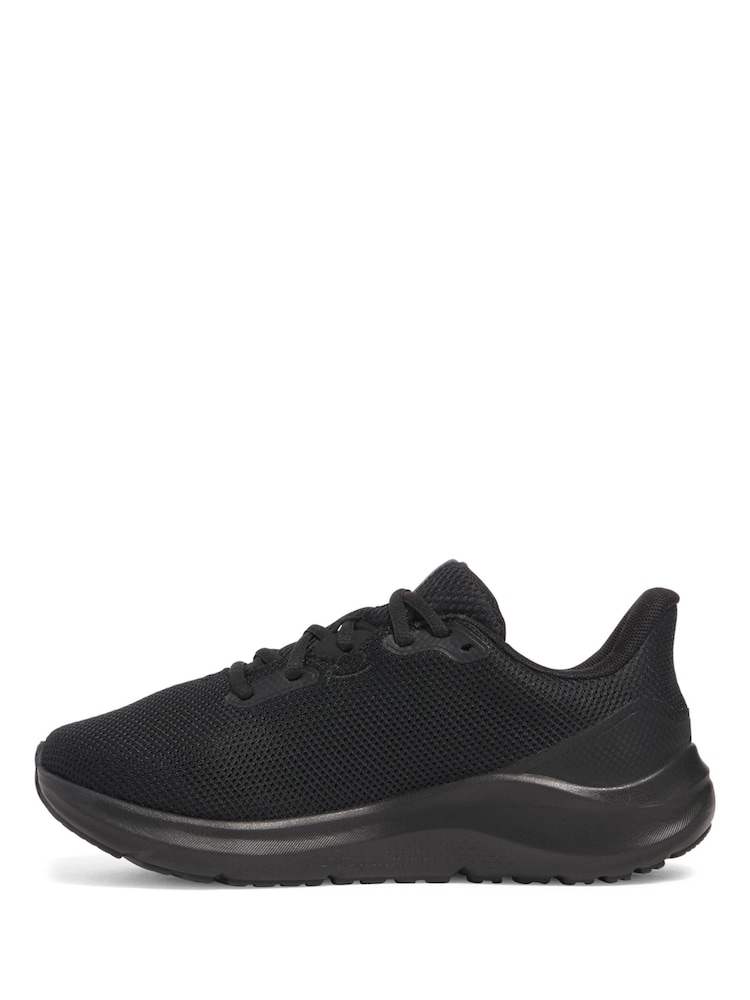 Under Armour Black Chrome Charged Pursuit Trainers - Image 2 of 5