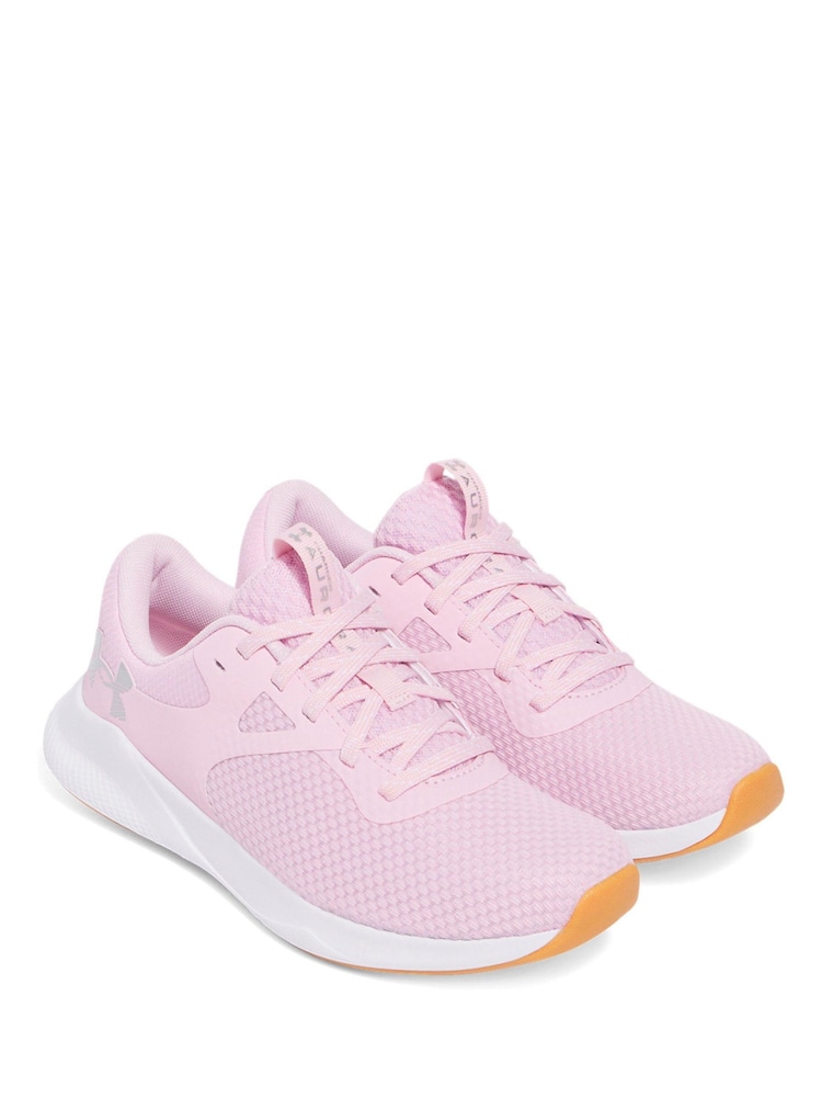 Under Armour Pink Charged Aurora 2 Trainers - Image 3 of 5