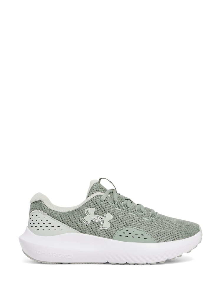 Under Armour Green Charged Surge Trainers - Image 1 of 5