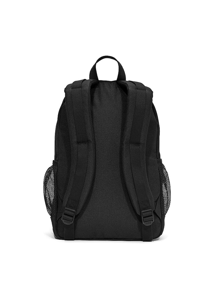 Victoria's Secret PINK Black Canvas Backpack - Image 2 of 5