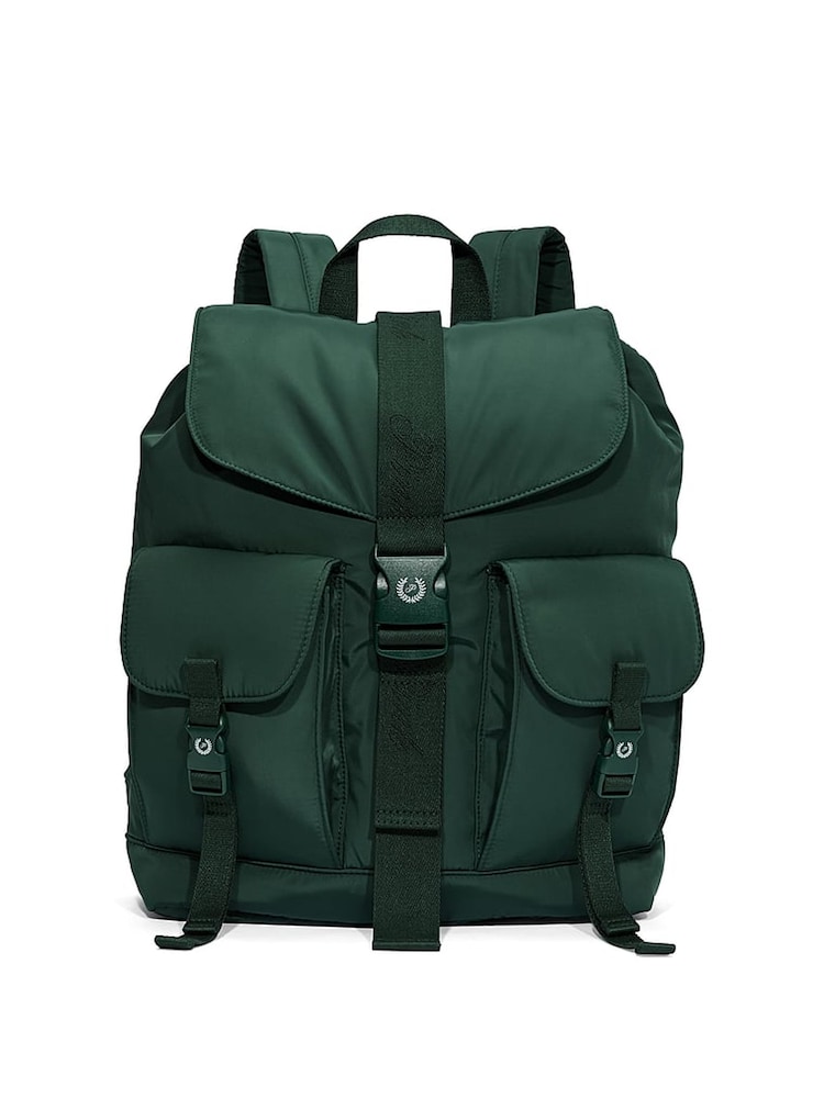 Victoria's Secret PINK Deep Forrest Green Cargo Backpack - Image 1 of 4