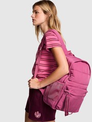 Victoria's Secret PINK Pink Violet Puffer Backpack - Image 4 of 5