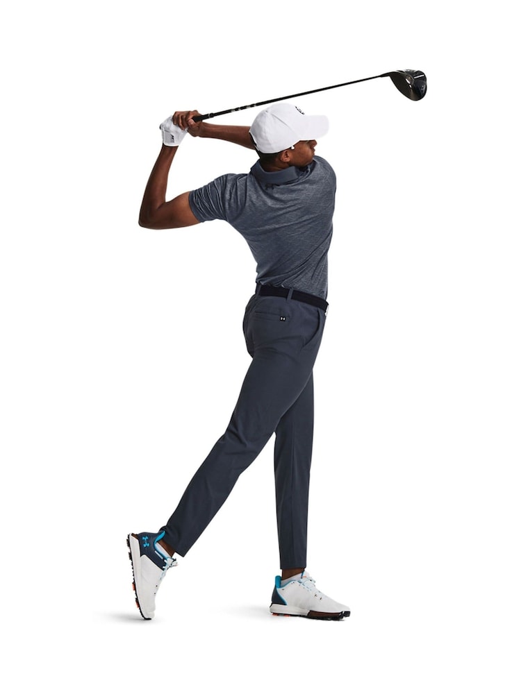 Under Armour Fossil Grey Golf UA Drive Tapered Trousers - Image 4 of 13
